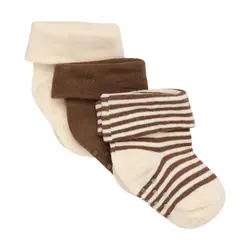 Baby rib strømper - Pinecone | Kläder - Strumpor & strumpbyxor - Halkfria strumpor | BabyMode