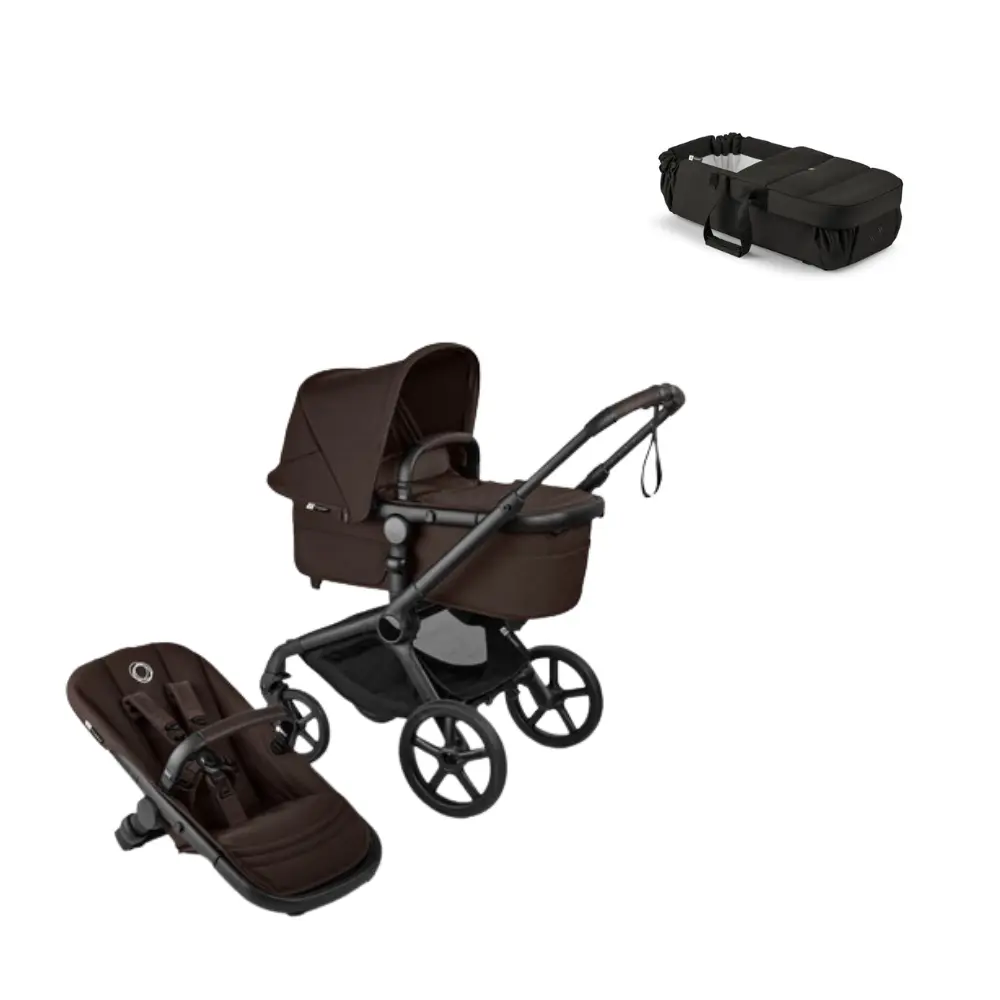 Bugaboo Fox 5 Renew Barnvagn - Cocoa Brown/Black
