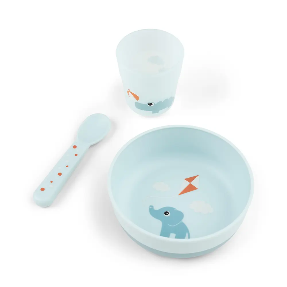Matset Playground - Blue | Baby & Barn - Äta - Barnserviser | BabyMode