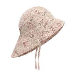 Solhatt m. Snören - UPF 30 - Eggnog