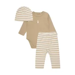 Set Nyfödd - Sesame | Kläder - Bodys & overaller - Långärmad body | BabyMode