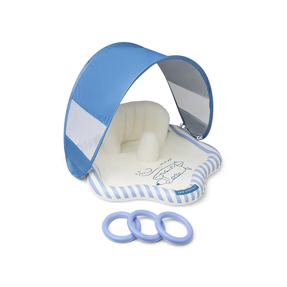Swim Essentials Baby Plaskpool Med Solskydd - Surfer