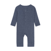 Jumpsuit Melange Rib - Vintage Indigo Melange