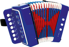 Dragspel Harmonika - Blå