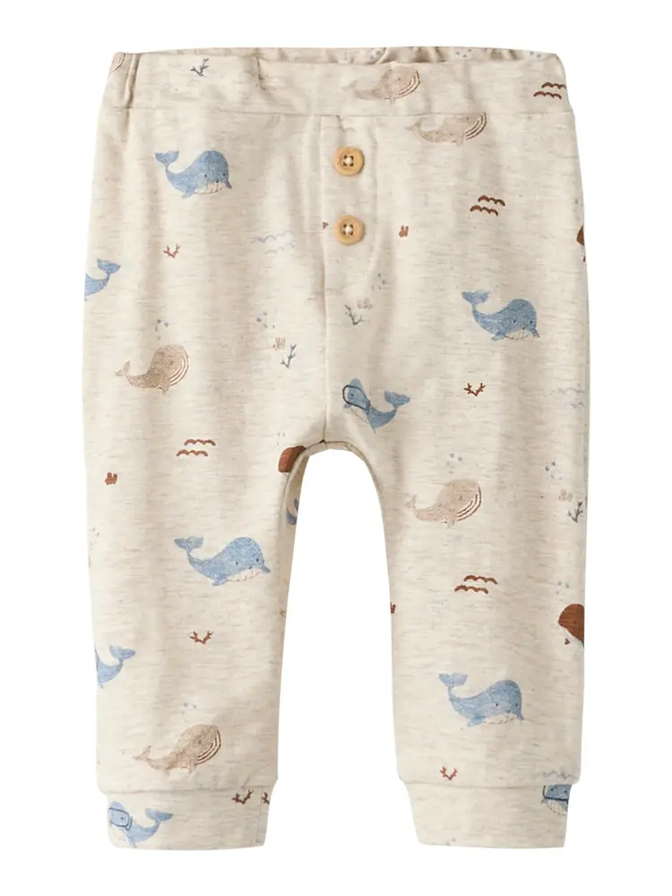 Flap Byxor - Peyote Melange - 50 | Barnkläder - Underdelar - Byxor | BabyMode