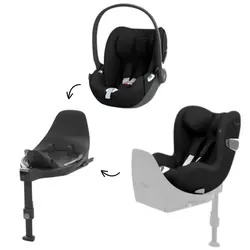 Cloud T Babyskydd + Sirona T Bilbarnstol inkl. bas | Bilbarnstolar | BabyMode