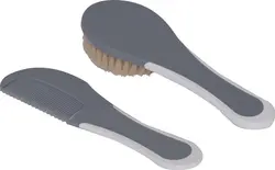 Kam & Borste - Griffin Grey | Baby & Barn - Sköta - Hälsa & hygien | BabyMode