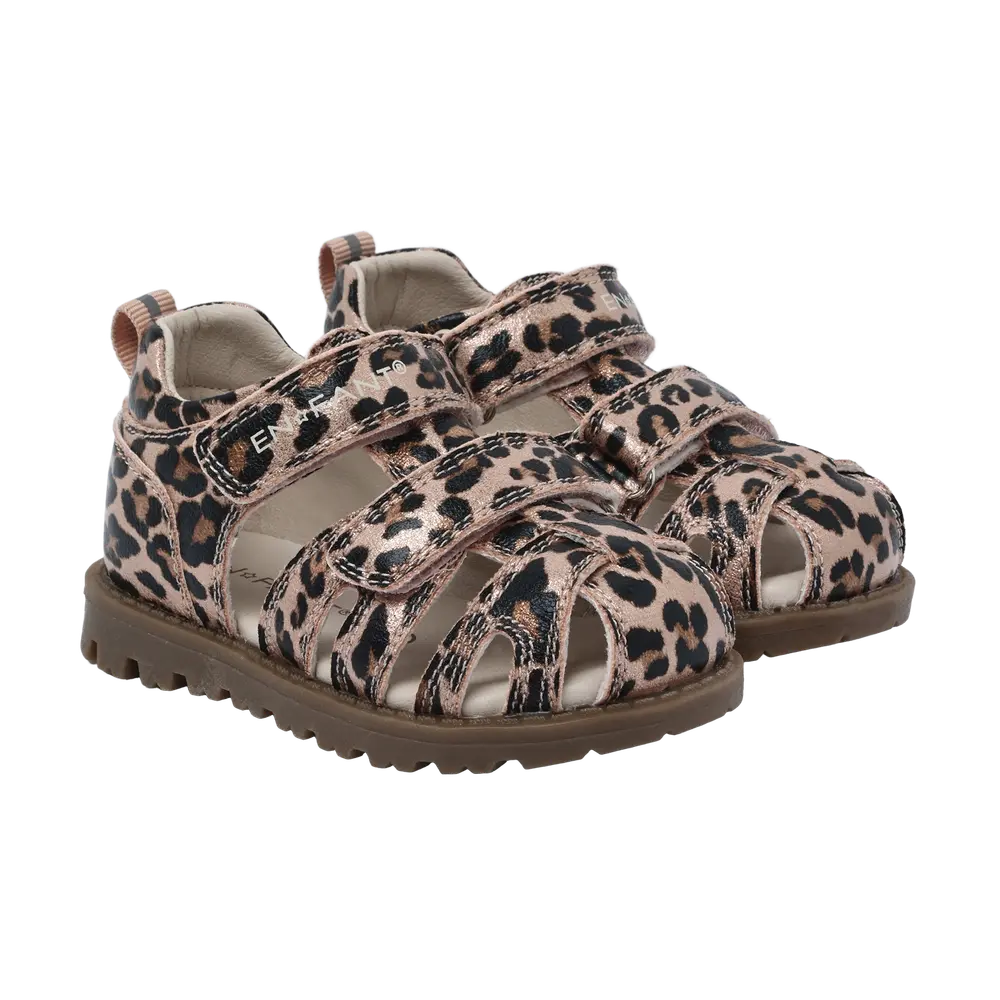 Sandal m. Kardborre - Sepia Rose - 23 | Barnskor - Sandaler - Sandaler med sluten tå | BabyMode
