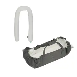 Najell Sleepcarrier X & SleepCarrier Sovorm - Stormy Grey | Baby & Barn | BabyMode