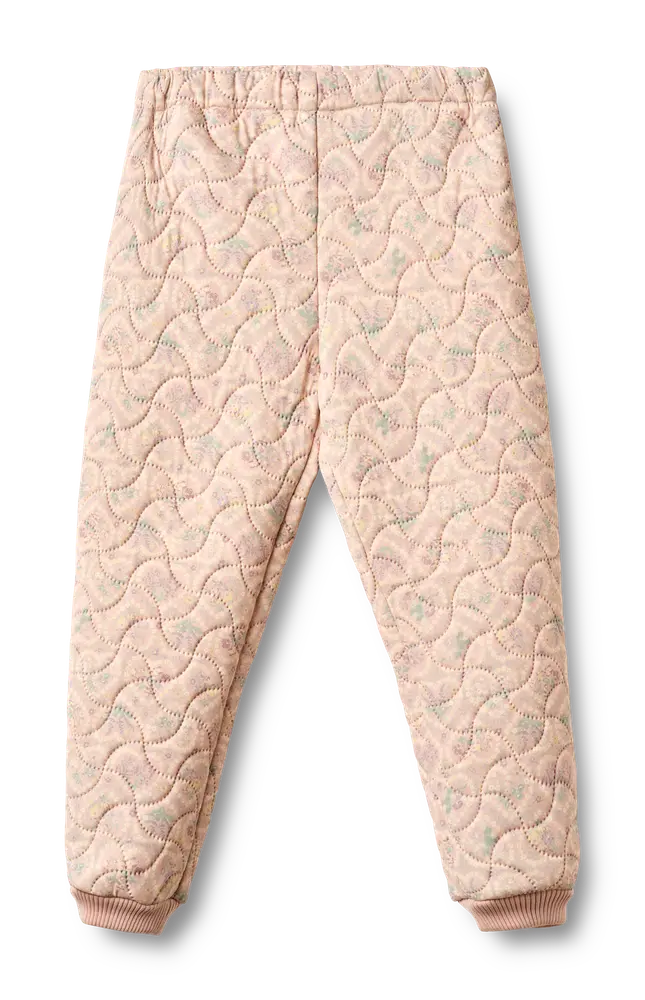 Wheat Termobyxor Alex - Heart flowers - 104 | Barnkläder - Ytterplagg - Termokläder | BabyMode