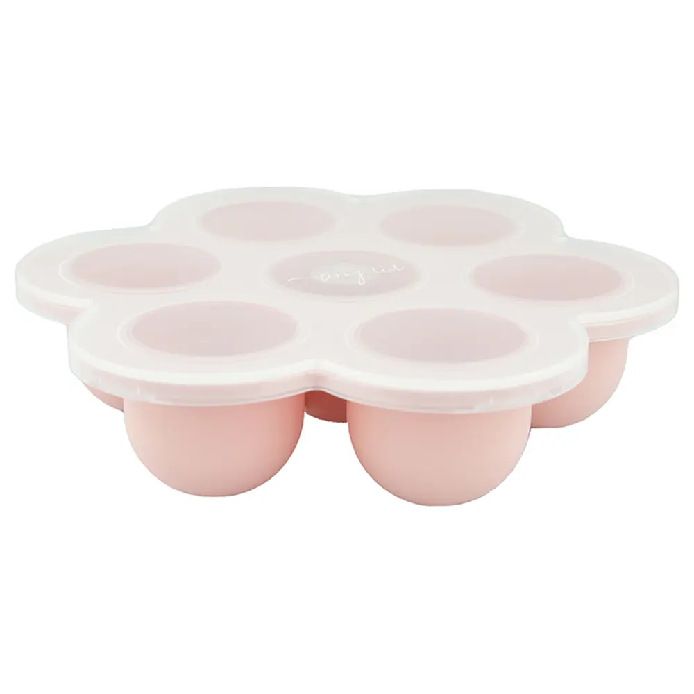 Portionsform Med Lock 7-fack - Smoke Rose | Baby & Barn - Äta - Matlådor & vattenflaskor | BabyMode