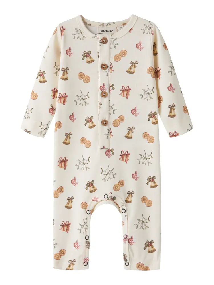 Lil' Atelier Layo Gip Jumpsuit - Turtledove - 56