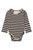 The New Siblings Fro Långärmad Rib Body - Navy Blazer Striped