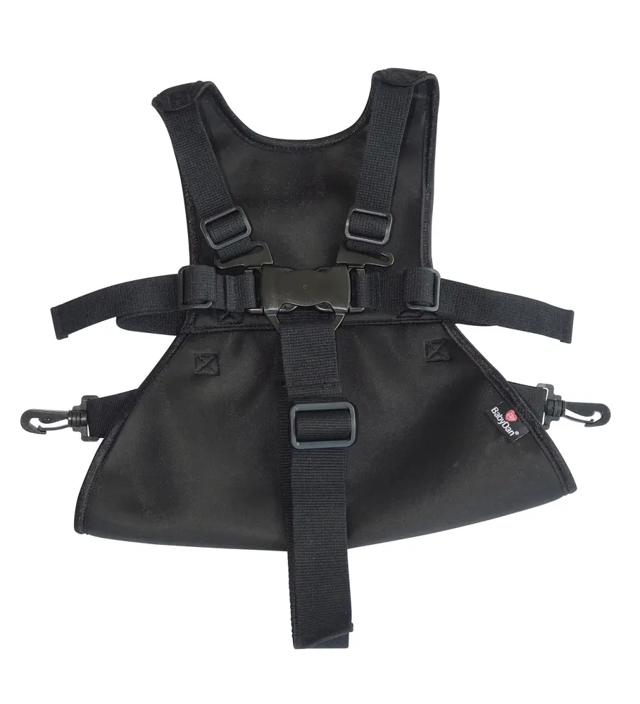 BabyDan Lux Barnvagnssele - Svart | Barnvagnar - Barnvagnstillbehör - Barnvagnssele | BabyMode