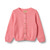 Stickad kofta Magnella - Flamingo Pink