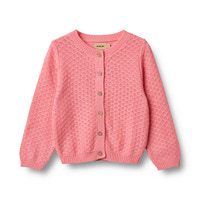 Stickad kofta Magnella - Flamingo Pink