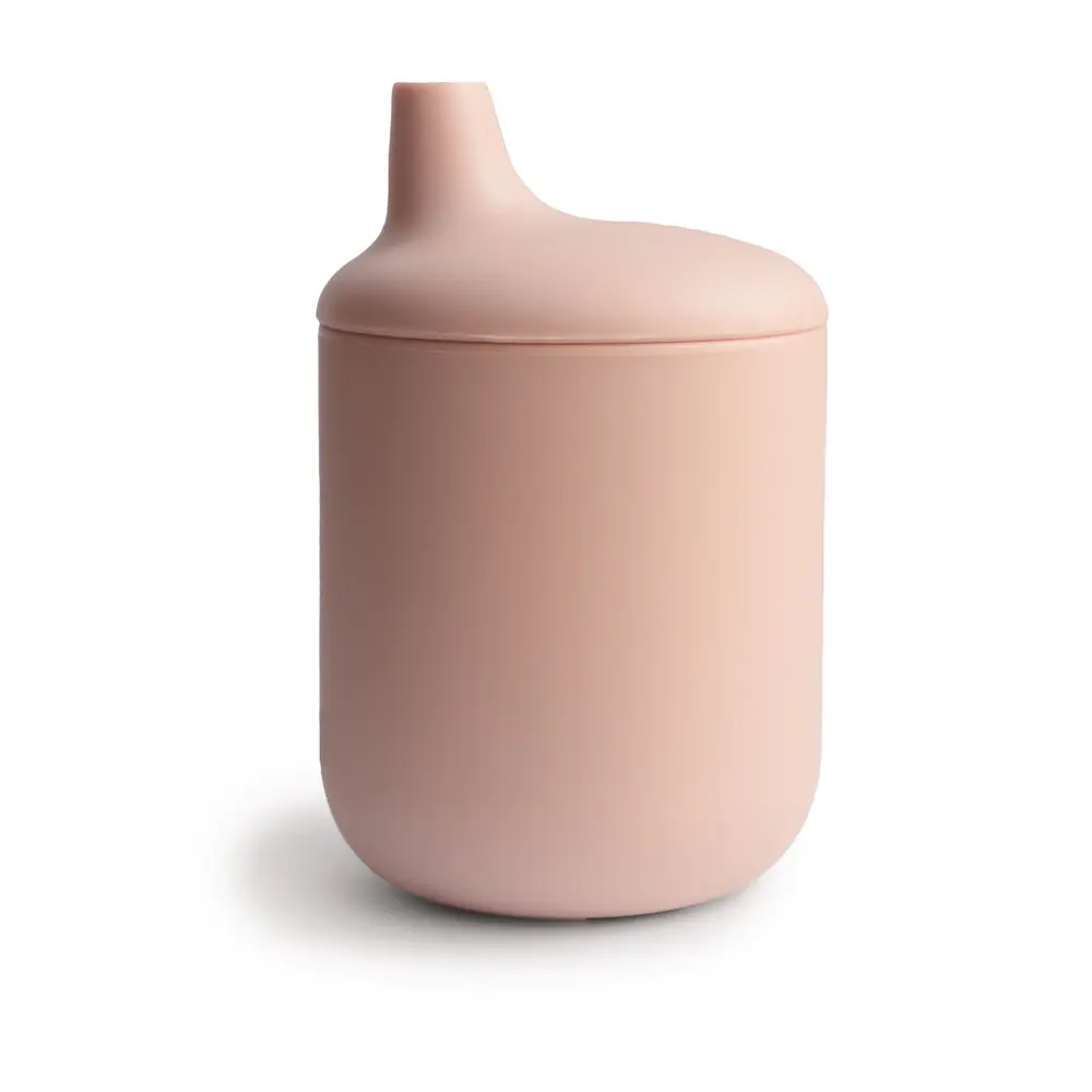 Pipmugg Silikon - Blush | Baby & Barn - Äta - Träningsmuggar & flaskor | BabyMode
