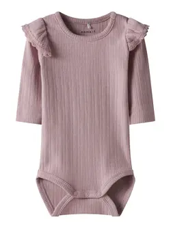 Siva Långärmad Body - Keepsake Lilac | Kläder - Bodys & overaller - Långärmad body | BabyMode