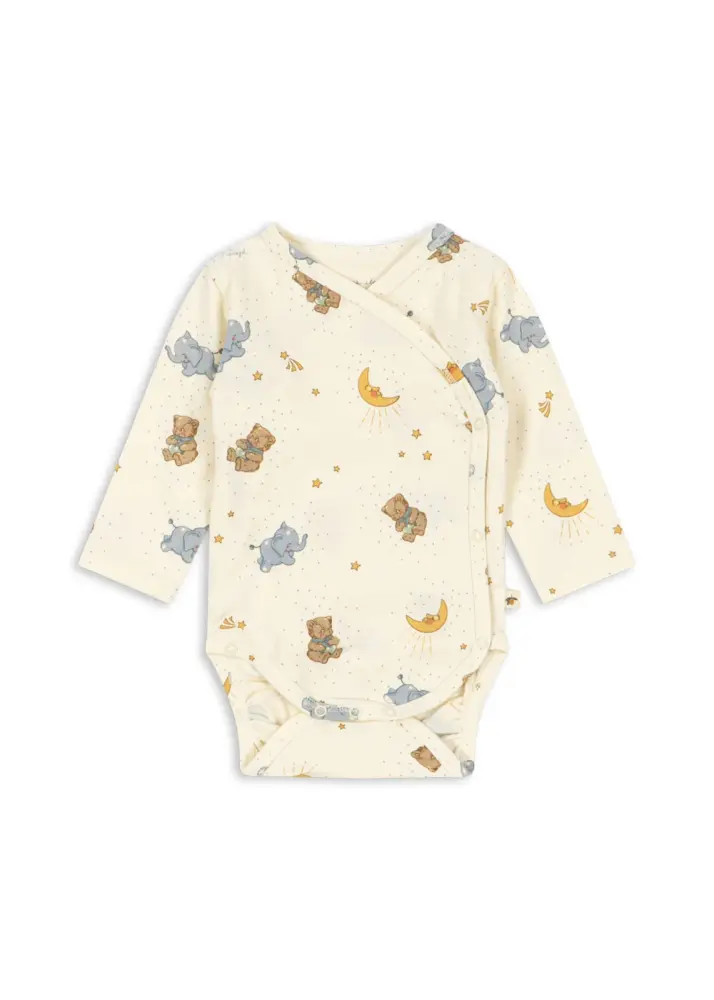 Konges Sløjd Basic Långärmad Newborn Body - Cucciolo - 6 MDR.
