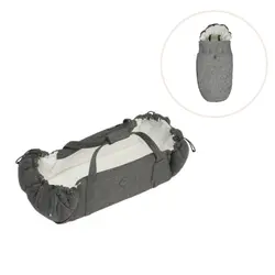 SleepCarrier X och Åkpåse - Stormy Grey | Barnvagnar | BabyMode