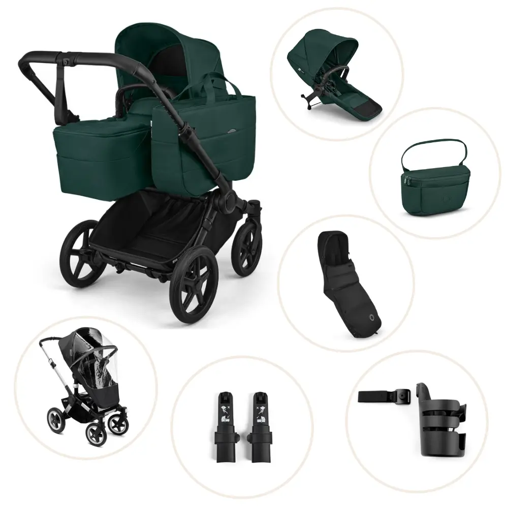 Bugaboo Donkey 6 Barnvagn Fern Green