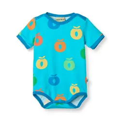 Kortärmad Body - Blue Atoll | Kläder - Bodys & overaller - Kortärmad body | BabyMode