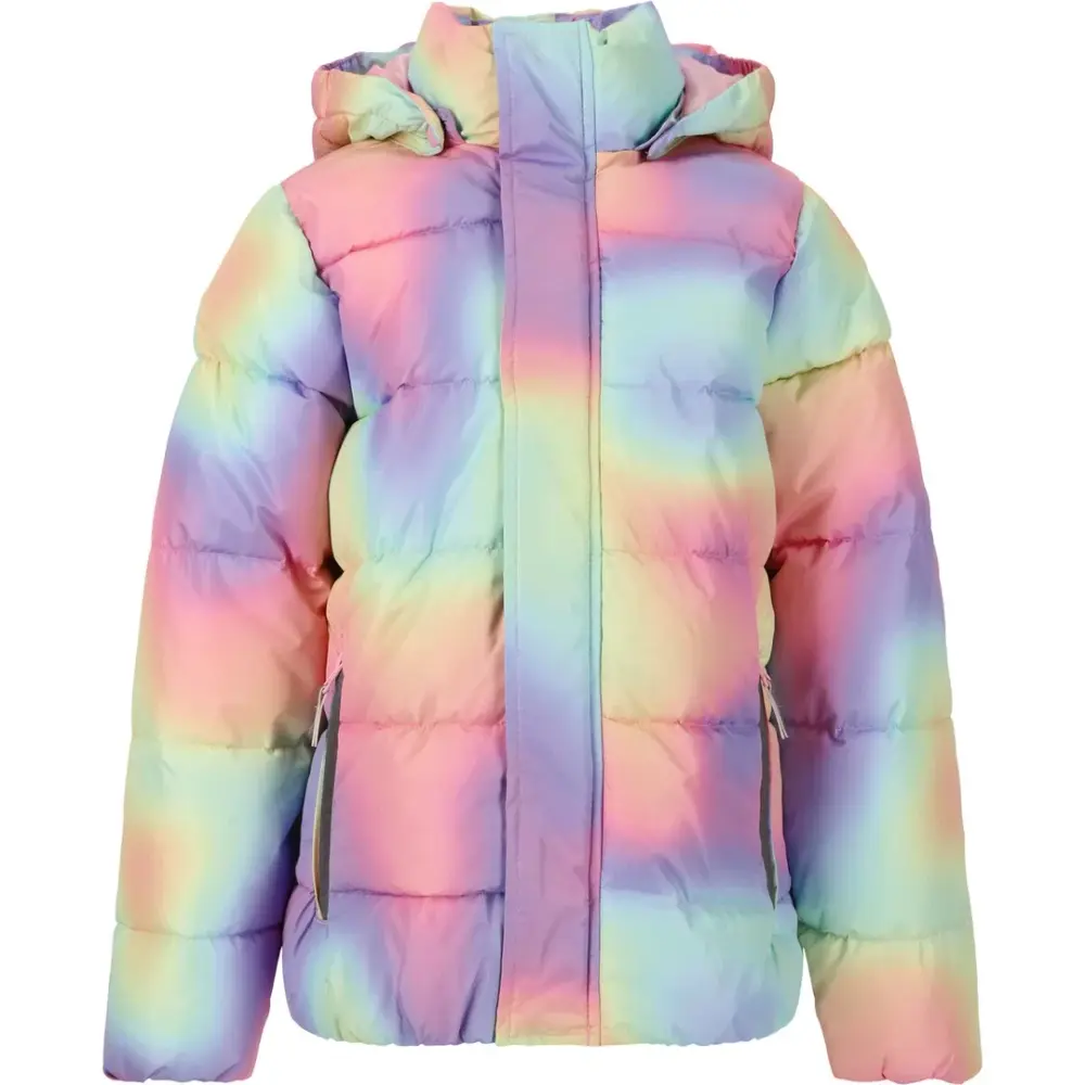 Zig Zag Mio Tryck Pufferjacka - Sweet Lilac - 92