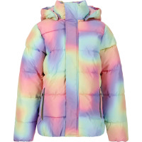 Zig Zag Mio Tryck Pufferjacka - Sweet Lilac