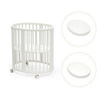 Stokke® Sleepi Mini V3 Spjälsäng Med Madrass Och Lakan - Vit
