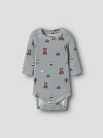 Name It Ragner Långärmad Body - Abyss