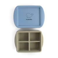 Frysfack för barnmat 4x65 ml - 2-pack - Ocean Mix