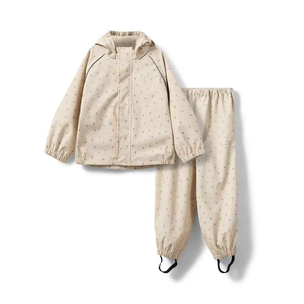 Regnset Vara - Sand - 98 | Barnkläder - Ytterplagg - Regnkläder | BabyMode