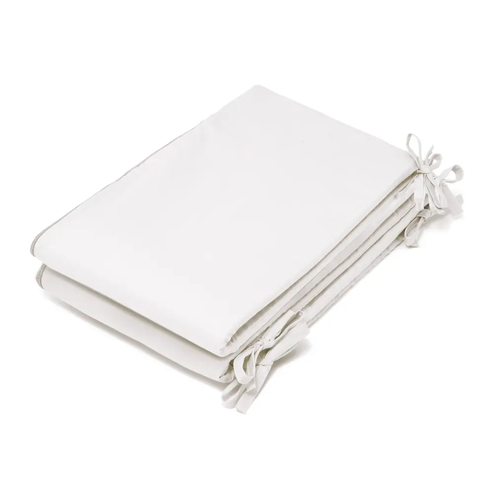 Spjälskydd för Side By Side - Milk | Barnrum - Textilier - Spjälsängsskydd | BabyMode