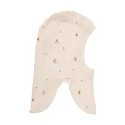 Balaclava Ull AOP - Sandshell | Kläder - Ull - Ullmössor, ullvantar och ulltossor | BabyMode