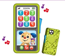 Leksakstelefon 2-i-1 slide to learn | Leksaker - Babyleksaker - Leksakstelefoner och surfplattor | BabyMode