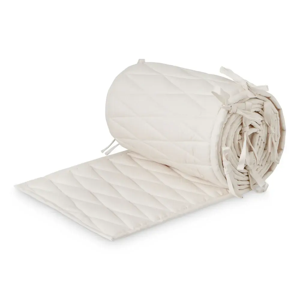 Spjälsängsskydd - Light Sand | Barnrum - Textilier - Spjälsängsskydd | BabyMode