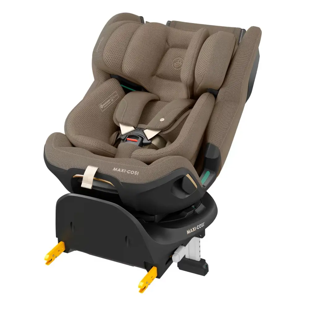 Maxi-Cosi Emerald 360 Pro Bilbarnstol - Authentic Truffle | Bilbarnstolar - Bakåtvända bilbarnstolar 9-36 Kg - Bakåtvända bilbarnstolar upp till 36 kg | BabyMode