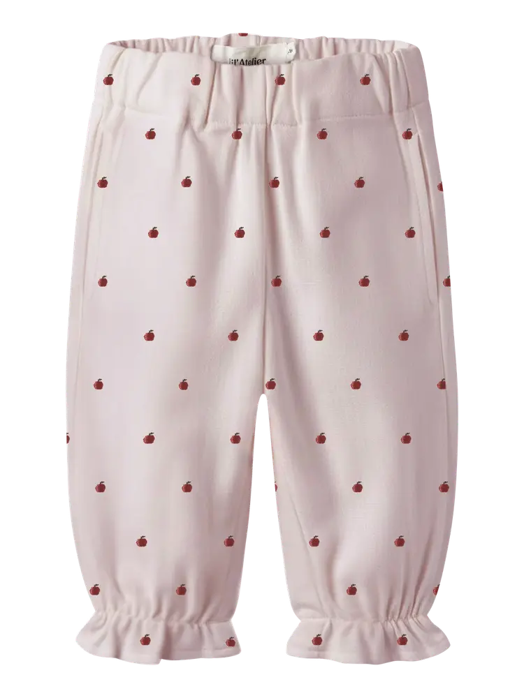 Lil' Atelier Kamma Byxor - Hushed Violet - 80