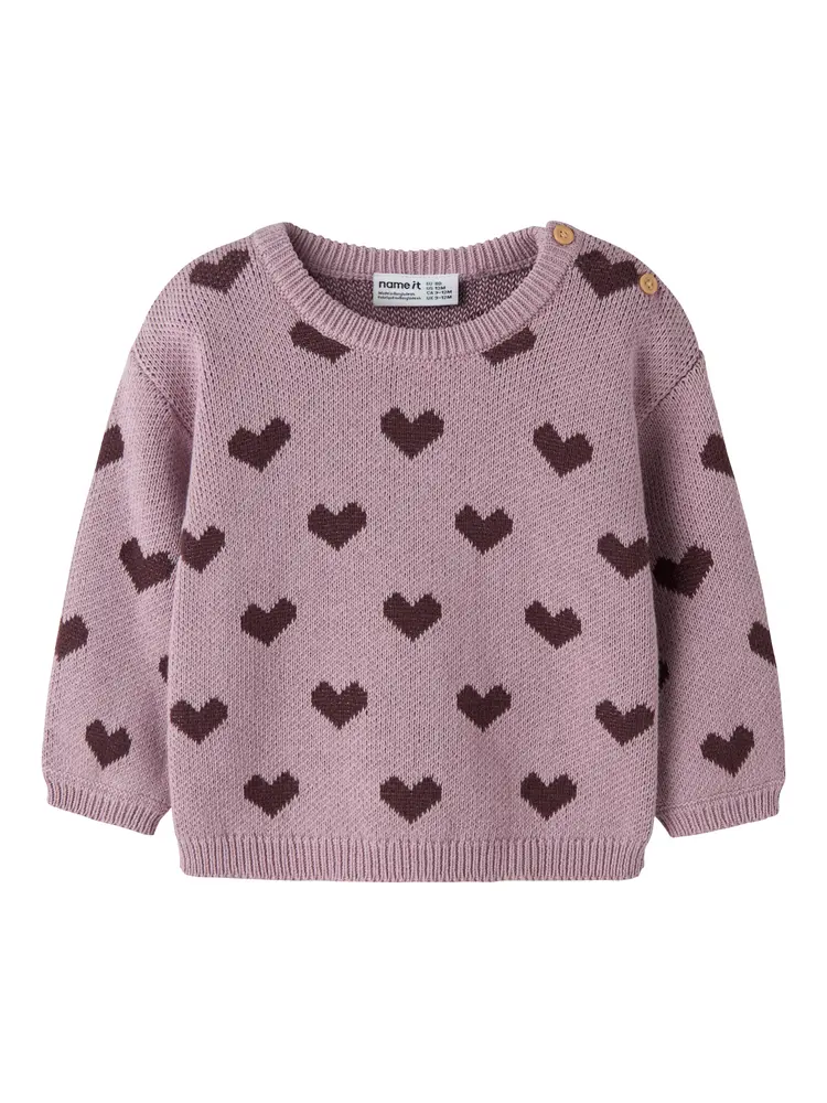 Name It Oana Tröja - Mauve Shadows - 62
