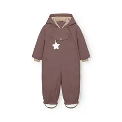 Overall Matwisti Fleecefoder - Peppercorn Plum | Kläder - Ytterplagg - Overaller | BabyMode
