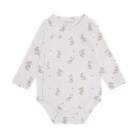 Fixoni Långärmad Wrap Body - Pale Lilac