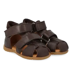 Prewalker Sandal m. Kardborre - Dark brown/Dark brown | Skor - Sandaler - Sandaler med sluten tå | BabyMode