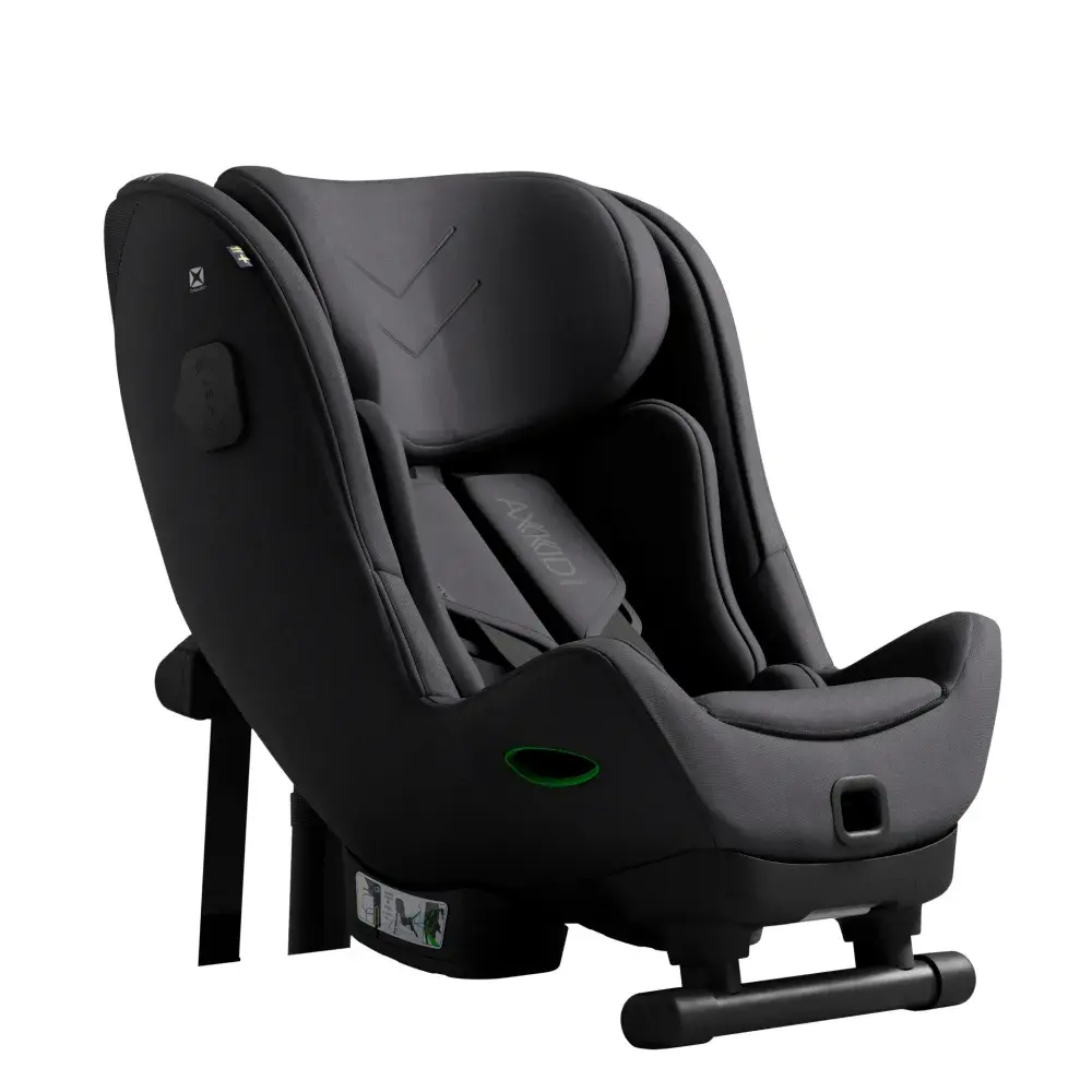 Axkid Minikid 4 Max Bilbarnstol - Arctic Mist Grey | Bilbarnstolar - Bakåtvända bilbarnstolar 9-36 Kg - Bakåtvända bilbarnstolar upp till 36 kg | BabyMode