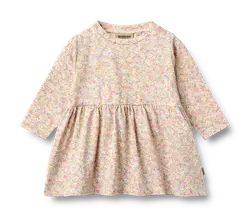 Sessa Jersey Klänning - Blush Flower Meadow