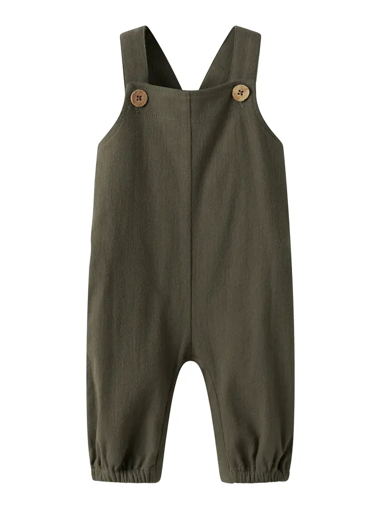 Lil' Atelier Romeo Loose Hängselbyxor - Sea Turtle - 56
