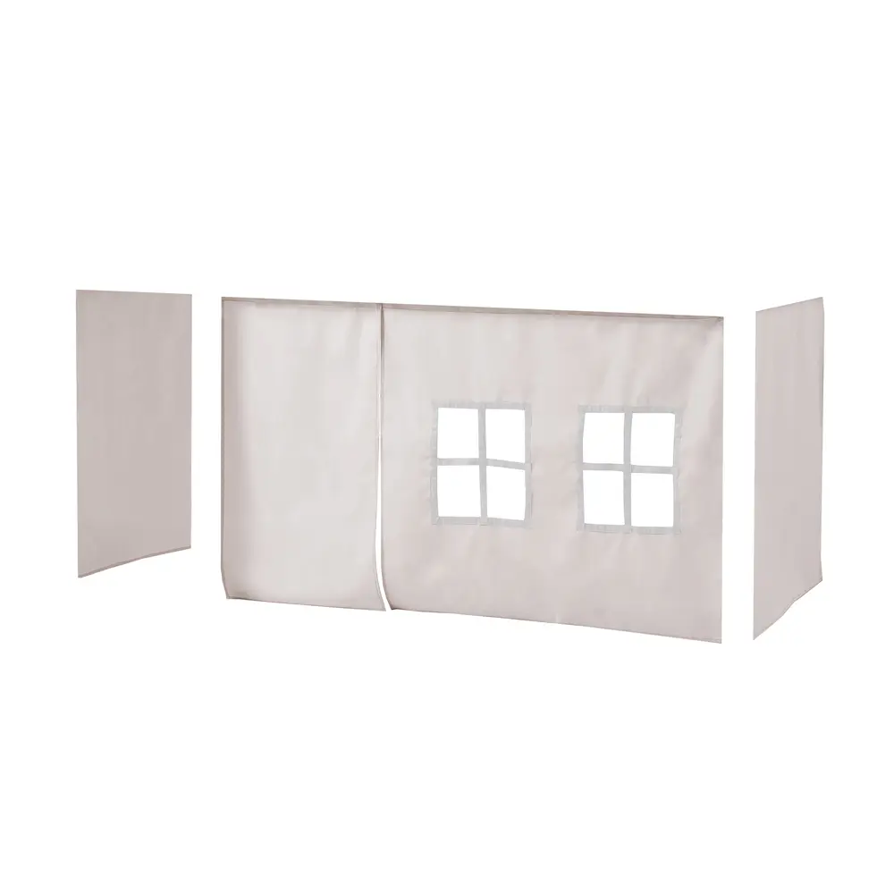 Sänggardin 70x160 cm, Silver Cloud | Barnrum - Textilier | BabyMode