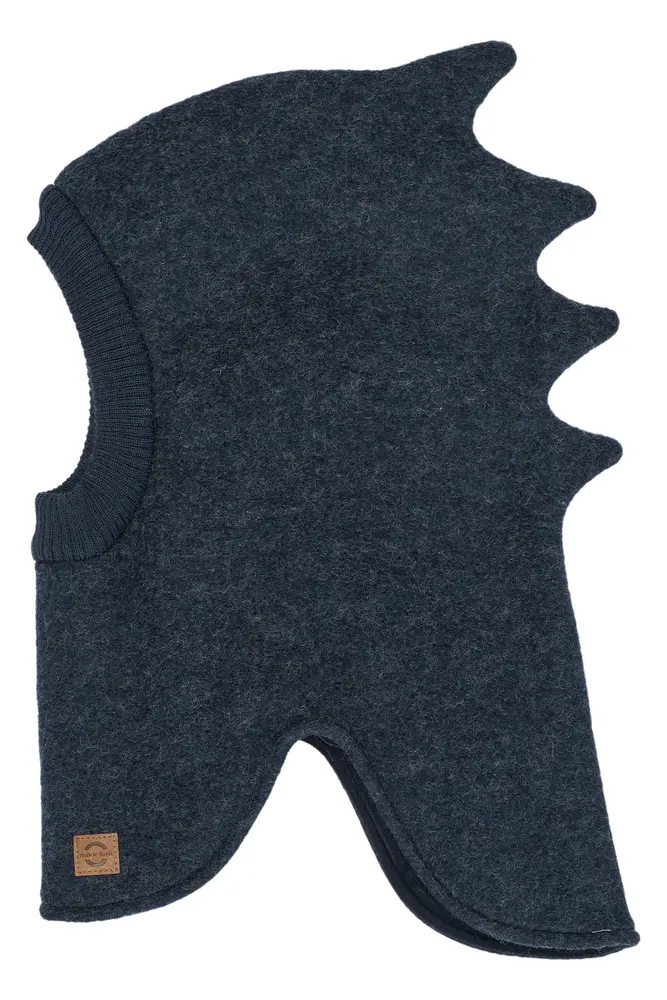 Mikk-Line Ull Balaclava Dino - Blue Nights - 74/80