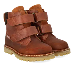 TEX-stövlar extra slitstark med velcro - Cognac/Dark Brown | Kläder - Barnskor - Vinterstövlar | BabyMode