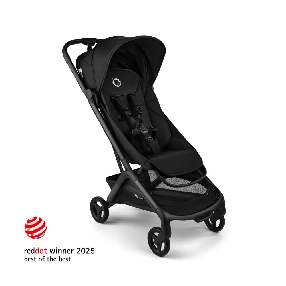 Bugaboo Butterfly 2 Resevagn - Black/Heritage Black | Barnvagnar - Resevagnar & sulkys | BabyMode