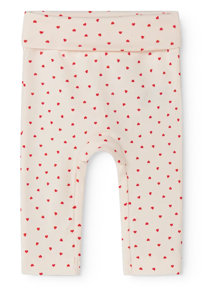 Piva Leggings - Happy Hearts - 62/4 MDR. | Barnkläder - Underdelar - Leggings | BabyMode